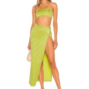 NWT Superdown Karolyna Skirt Set in Cintron